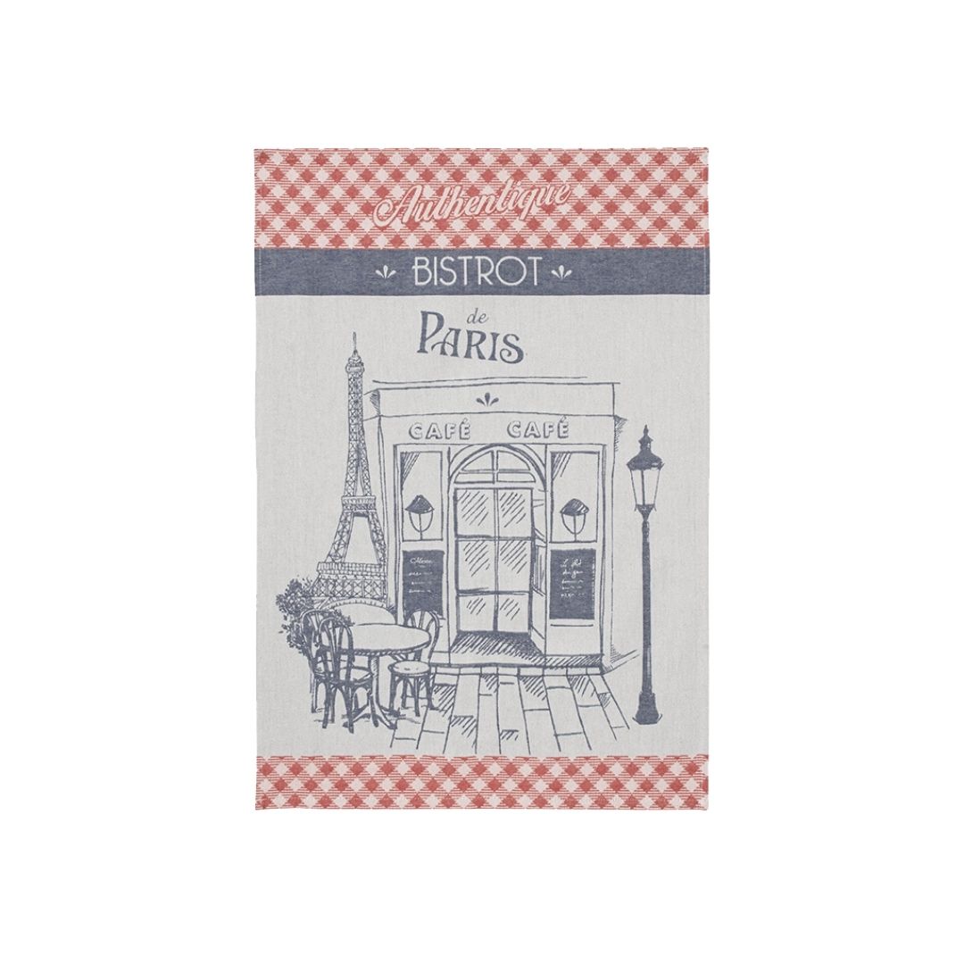 Geschirrtuch "Bistrot de Paris " – 100% Baumwolle