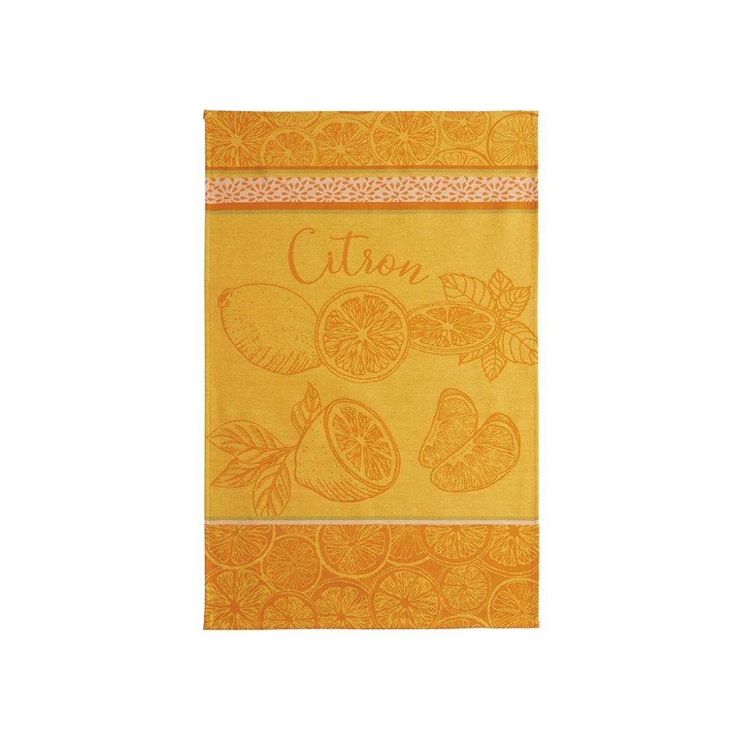 Geschirrtuch "Citron" – 100% Baumwolle