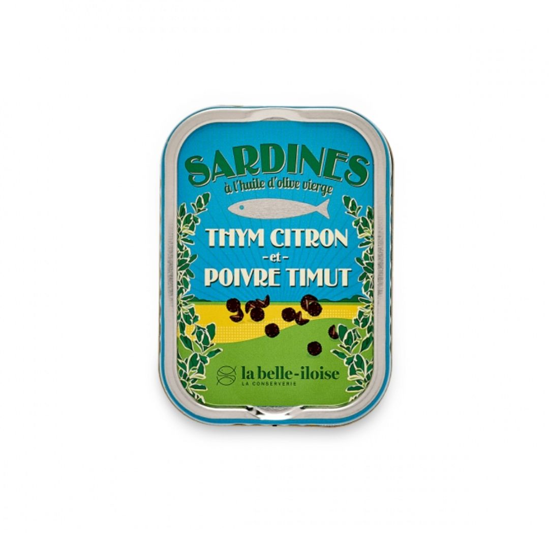 Sardinen mit Zitronenthymian und Timut-Pfeffer