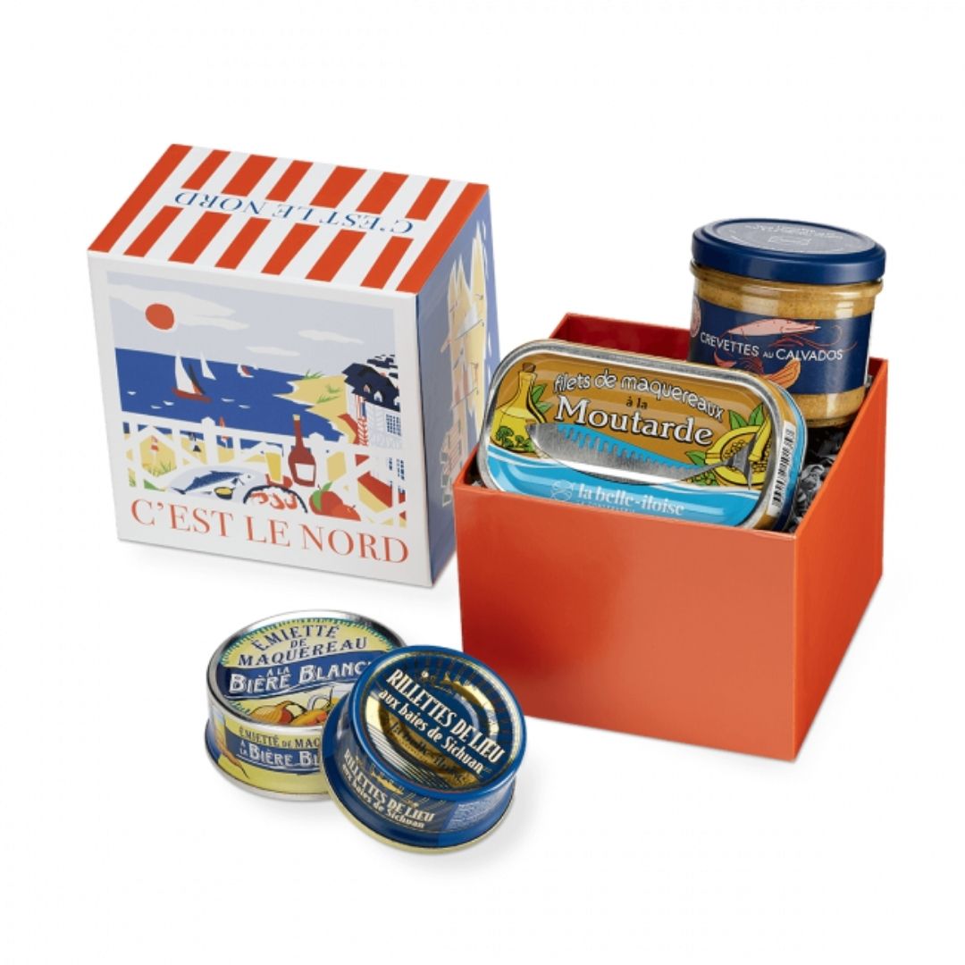 Geschenkset "Le Nord" – 4 Rezepte in der Kartonbox