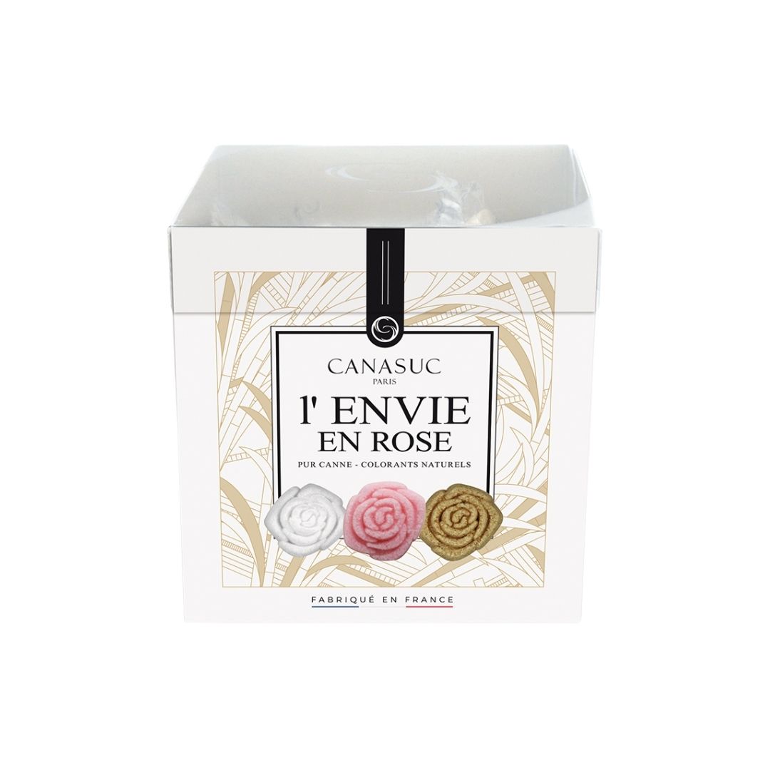 Geschenkkarton L’Envie en Rose (Zuckerstk. einzeln verpackt)
