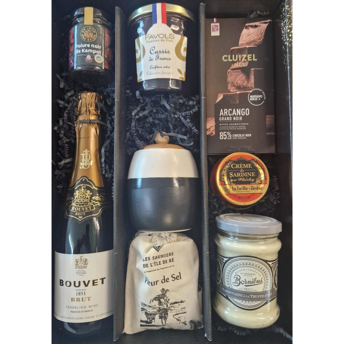 Geschenkset "Noir et blanc"