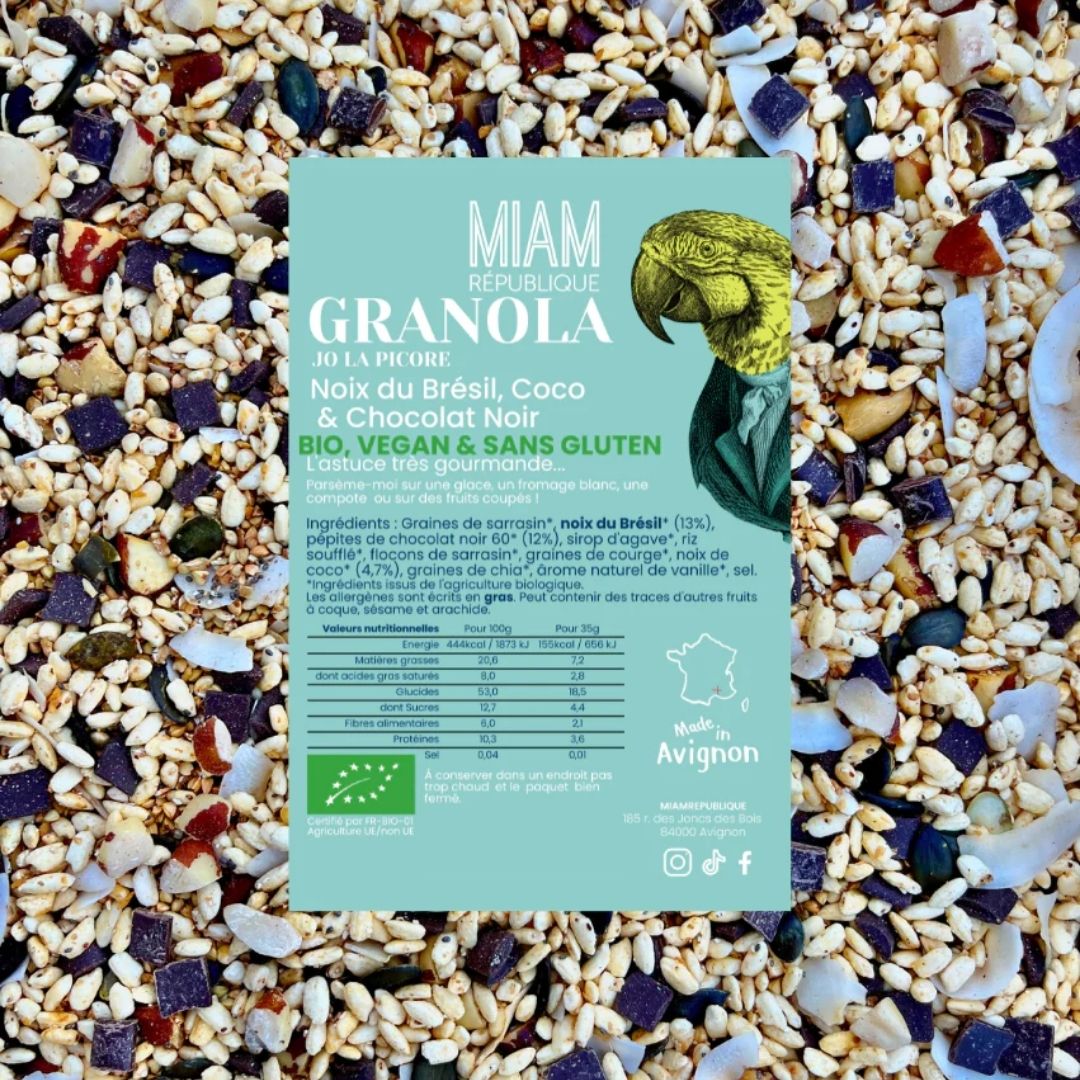 BIO-Granola Nuss und Schokolade