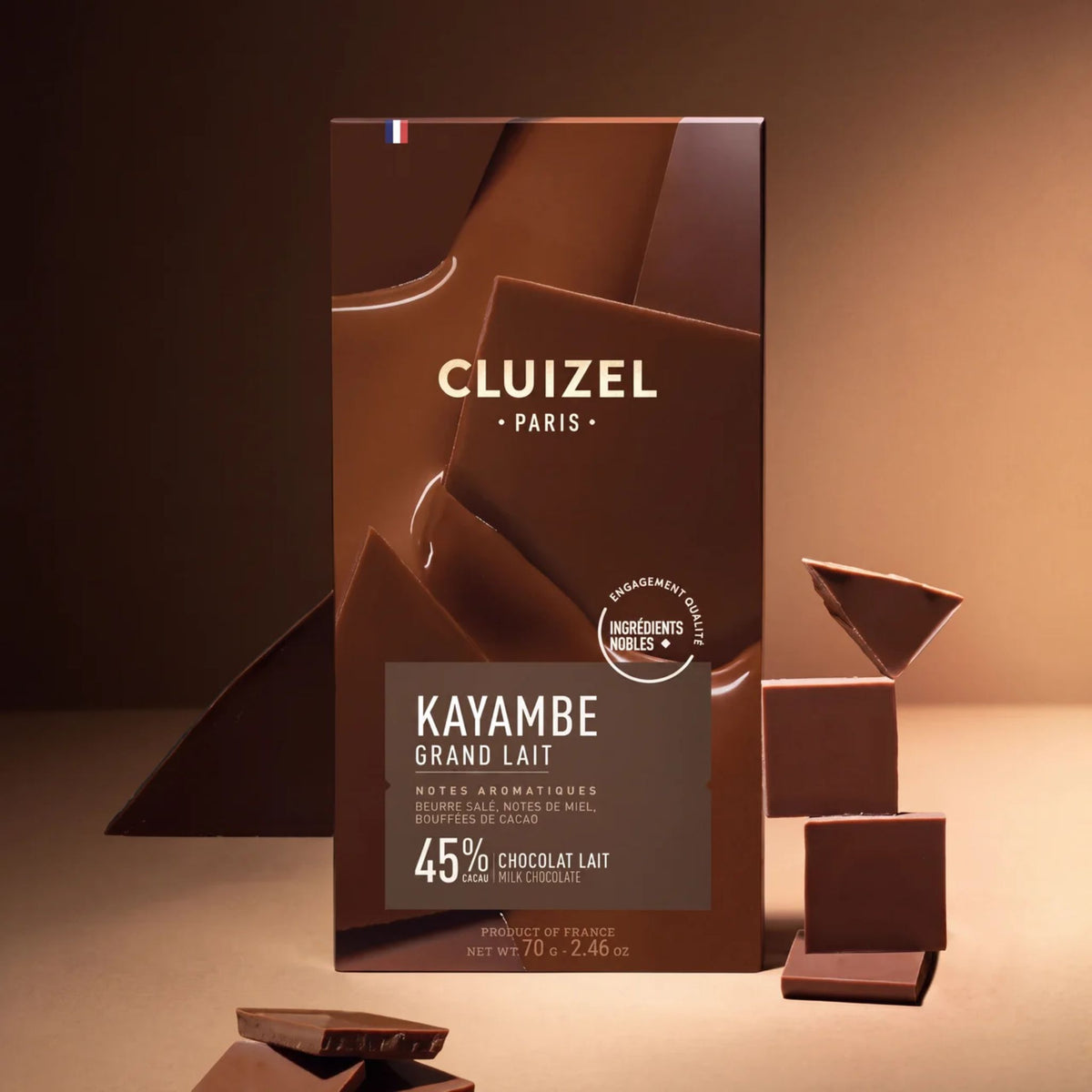 Milchschokolade Kayambe Grand Lait